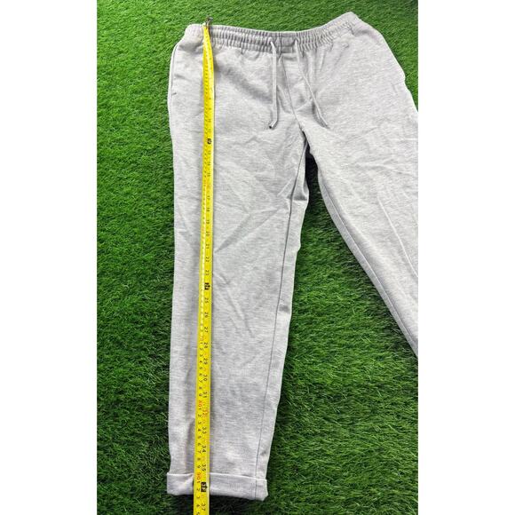 Zara Joggers Sweatpants Sz XL Gray Drawstring Tapered Leg Casual Mens - Picture 4 of 8